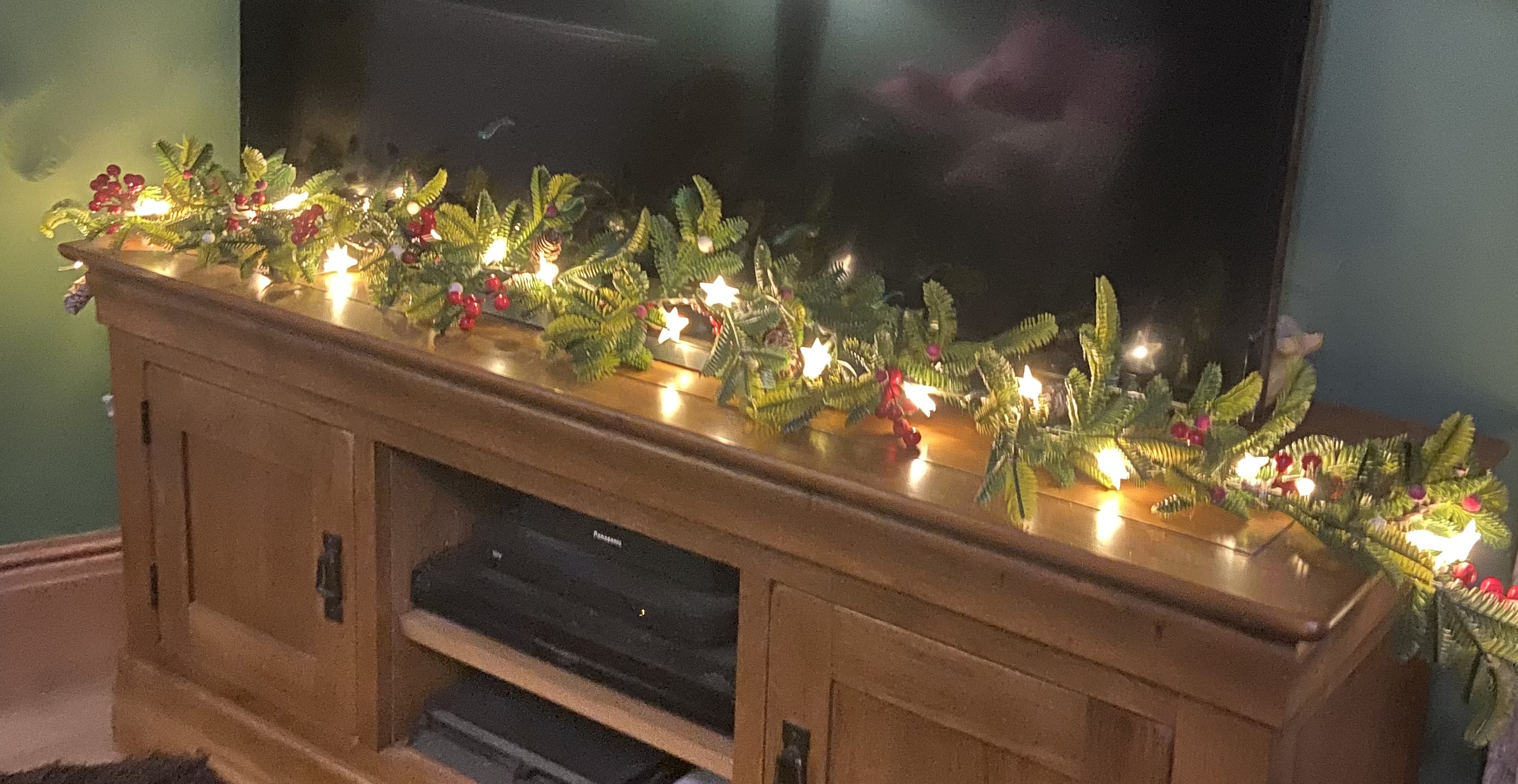 Pine garland, £25